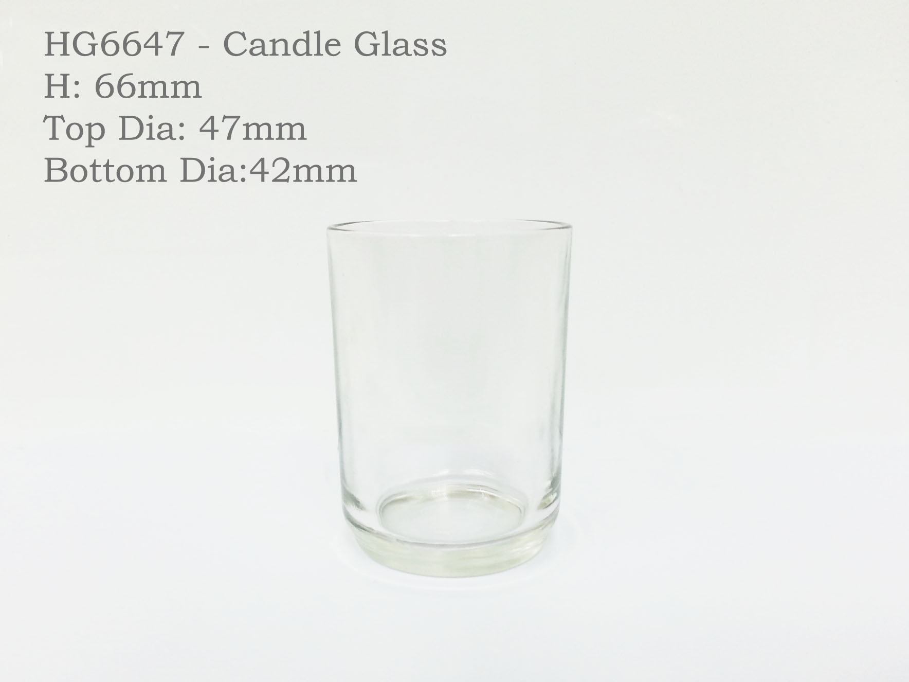 hg6647-candle-glass